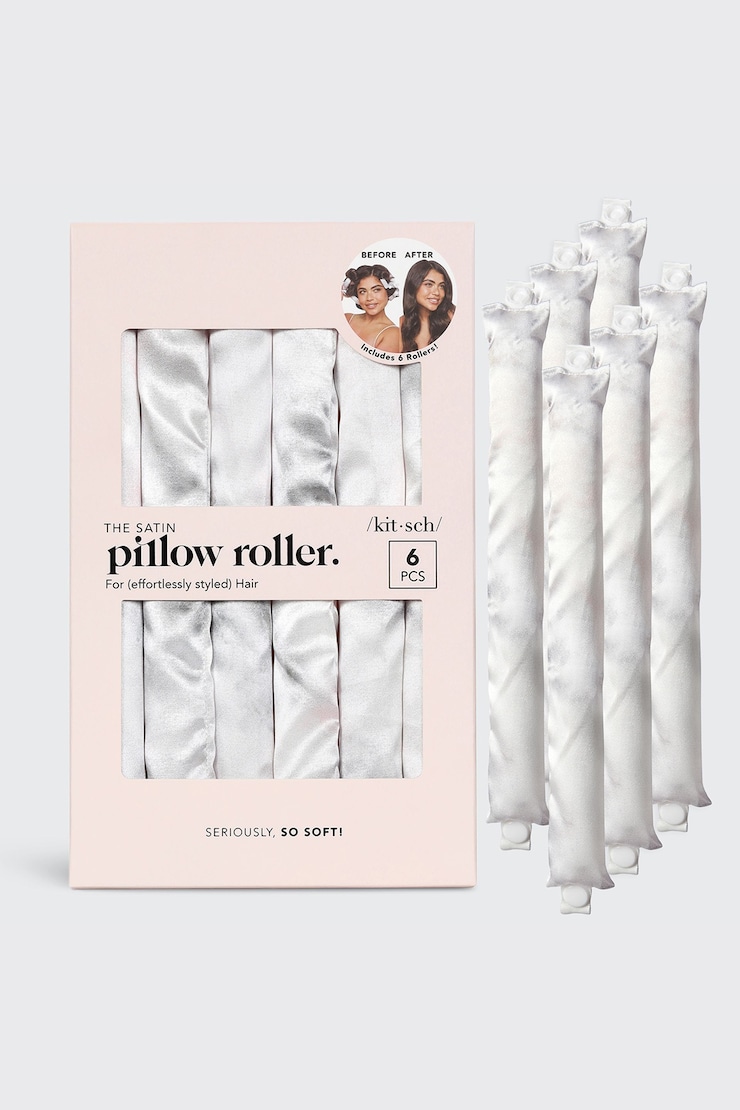 KITSCH |  Rouleaux-tiges matelassés en satin