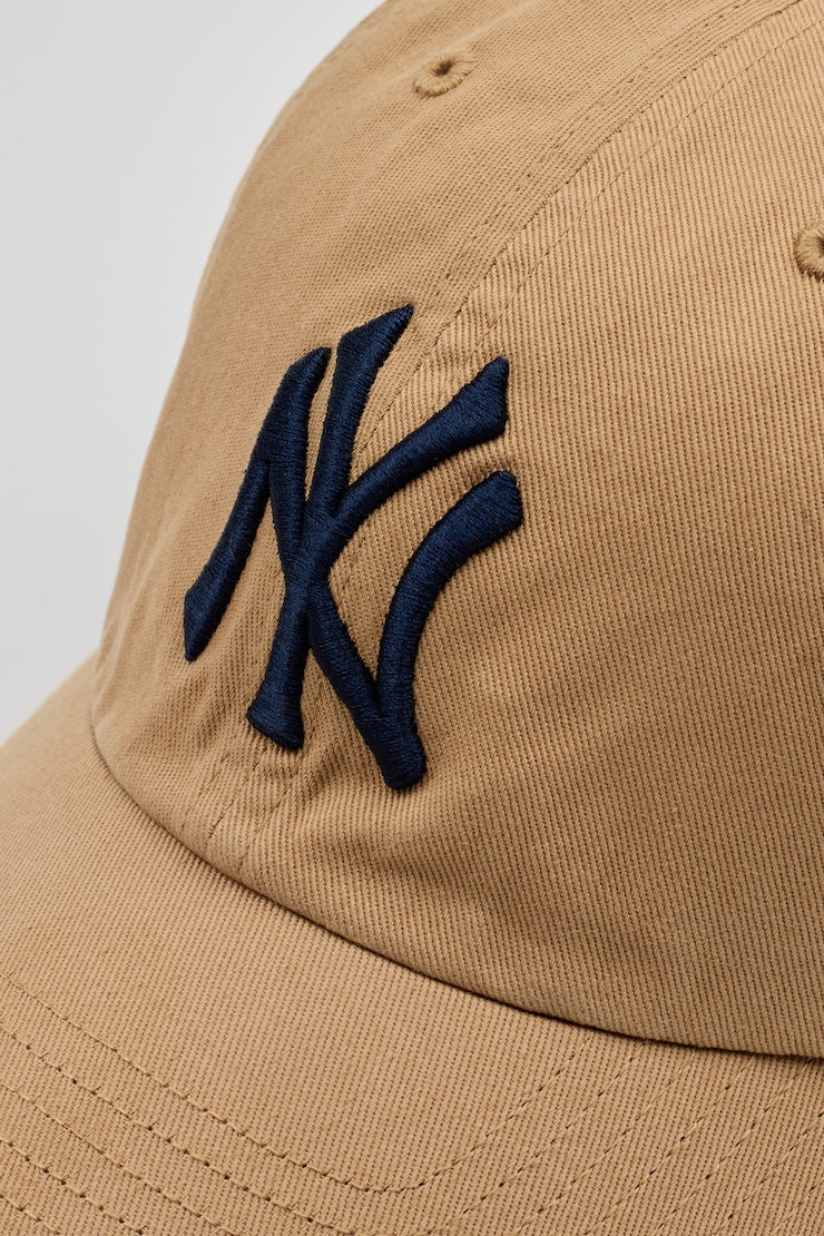 47 BRAND Clean Up Cap  - NY, Khaki/Navy, large