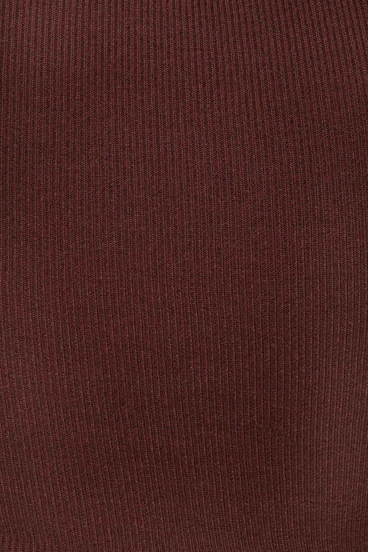 Twisted Cutout Sweater Dark Ruby large