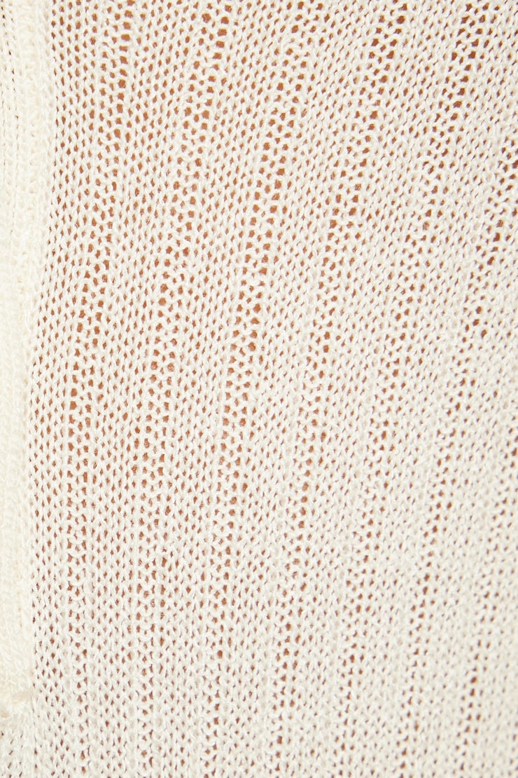 Polo Sweater Bodysuit  Sea Salt Beige large