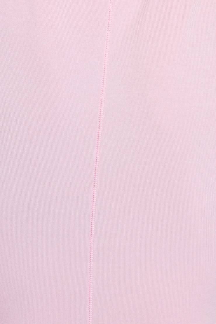 Haut doux à col échancré et manches longues