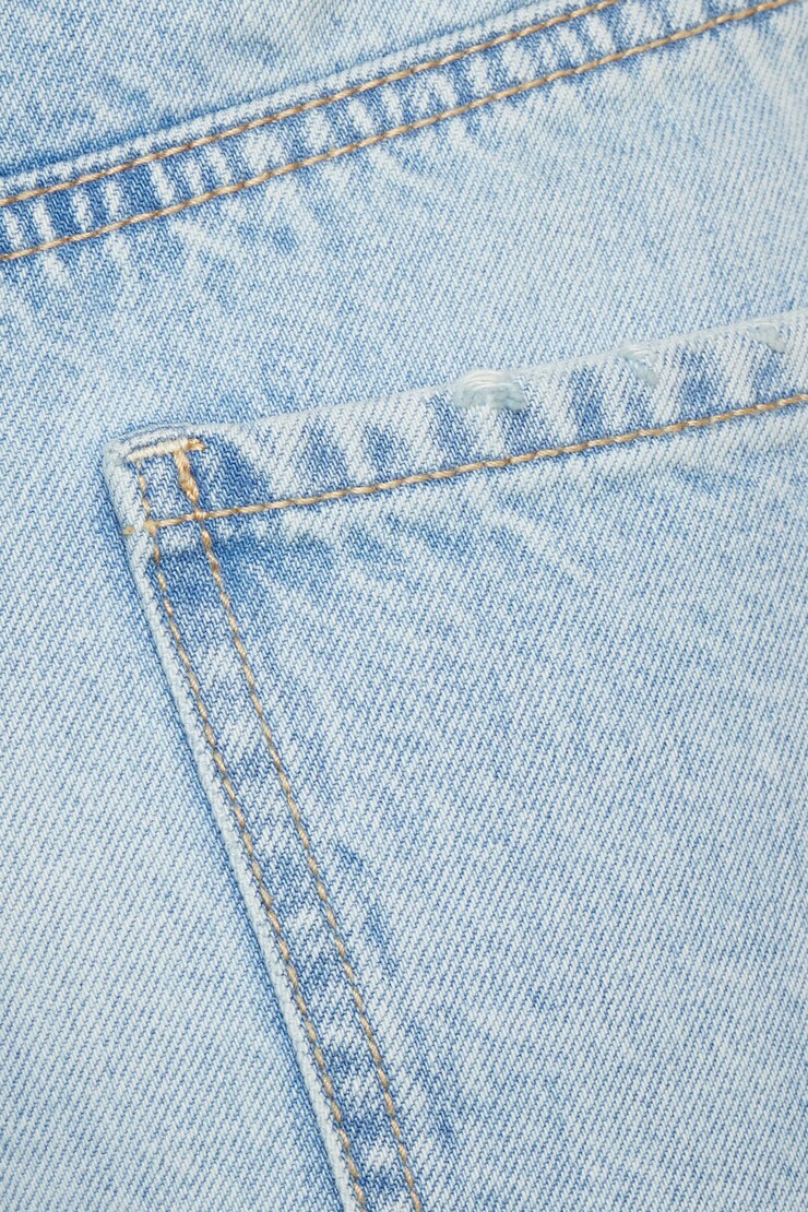 Heidi A-Line Denim Shorts Indigo/Light large