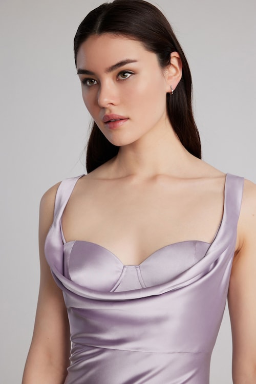 corset cowl neck maxi dress dynamite Dynamite Sculpt Halter Cowl Neck Maxi Dress