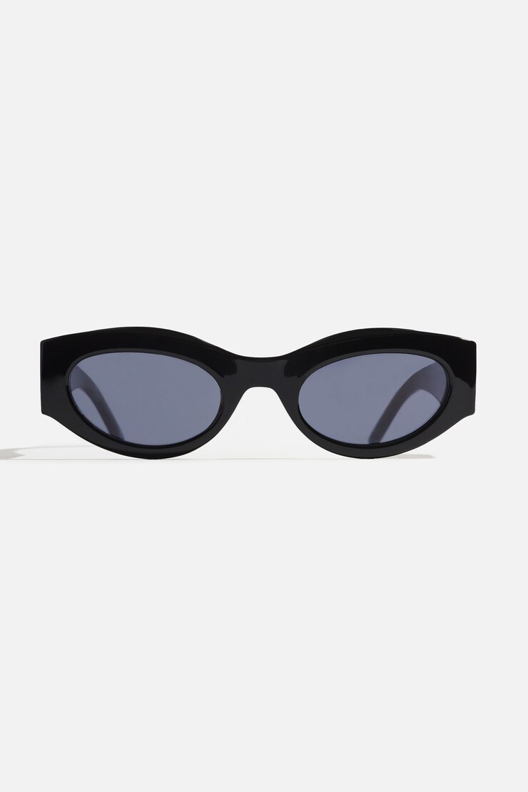 LE SPECS | Lunettes de soleil « Body Pumpin II » Noir encre large