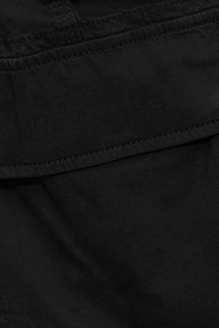 Ashton Barrel Cargo Pants, Jet Black, large