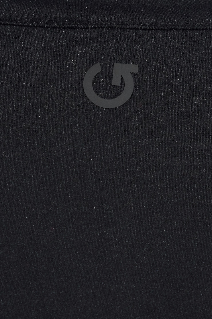 Active Half Zip Tee, Jet Black, large