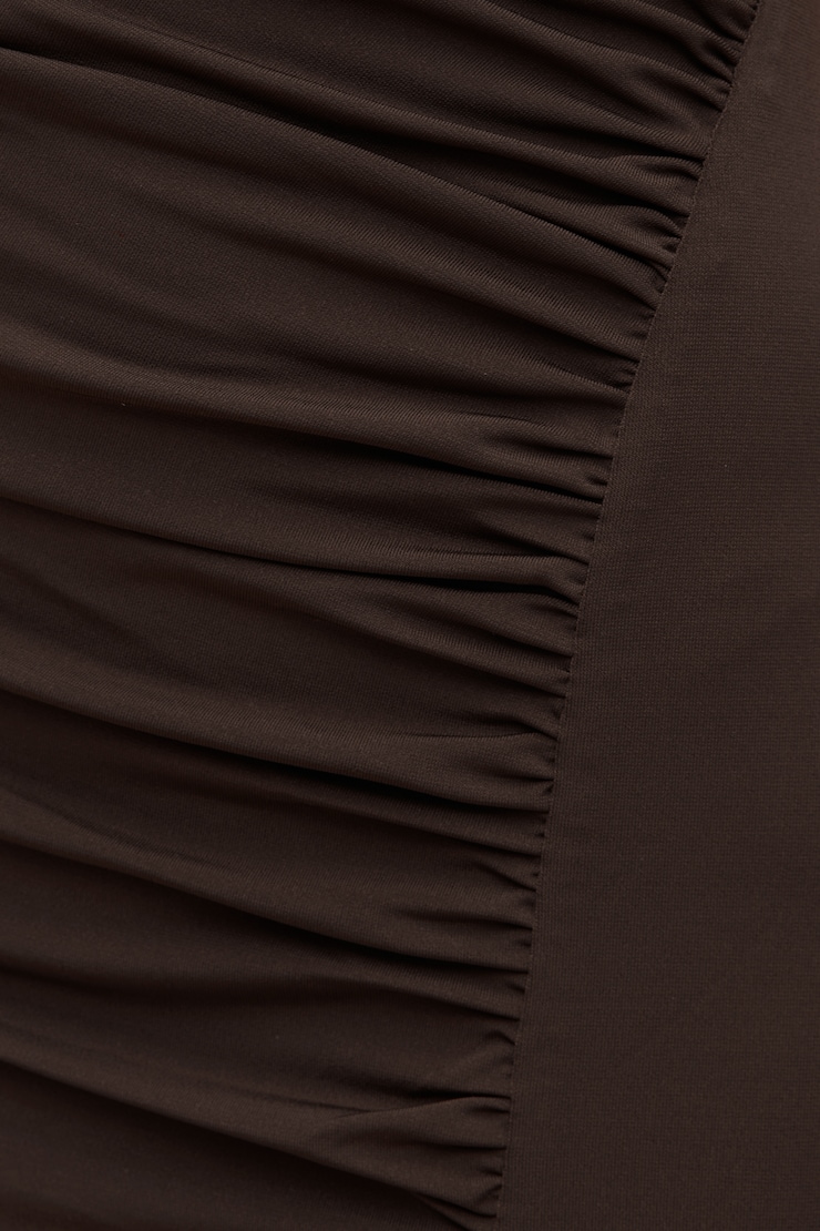Sculpt Ruched Maxi Dress