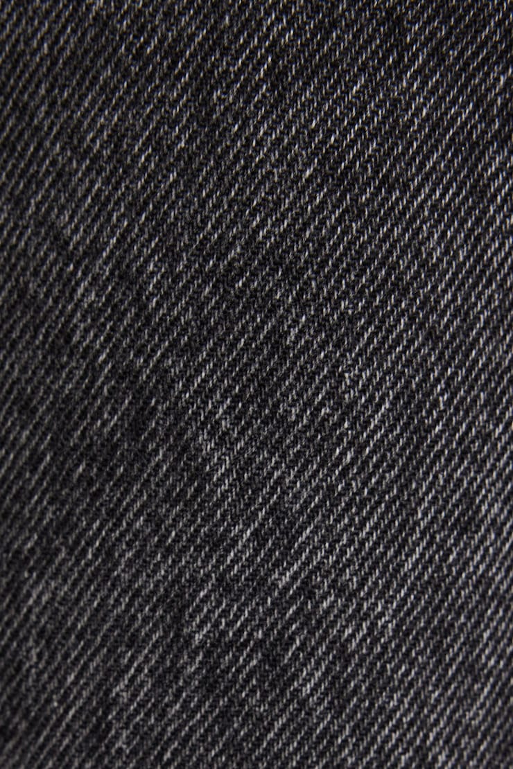 Low Rise Straight Jean, Black , large