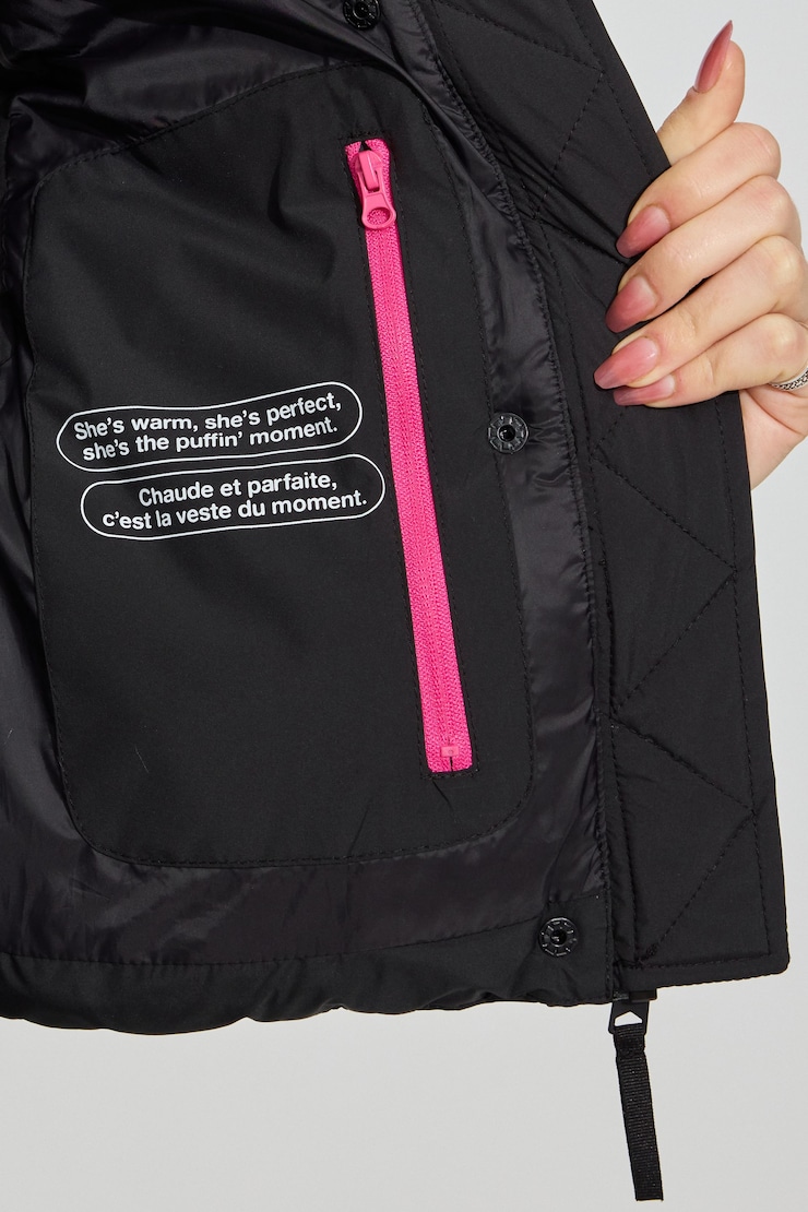 Mini Puff Vest 2.0, Jet Black, large