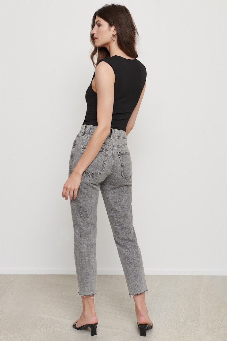 ETHOS | Rosie Slim Leg Ankle Jeans Lunar Surface large