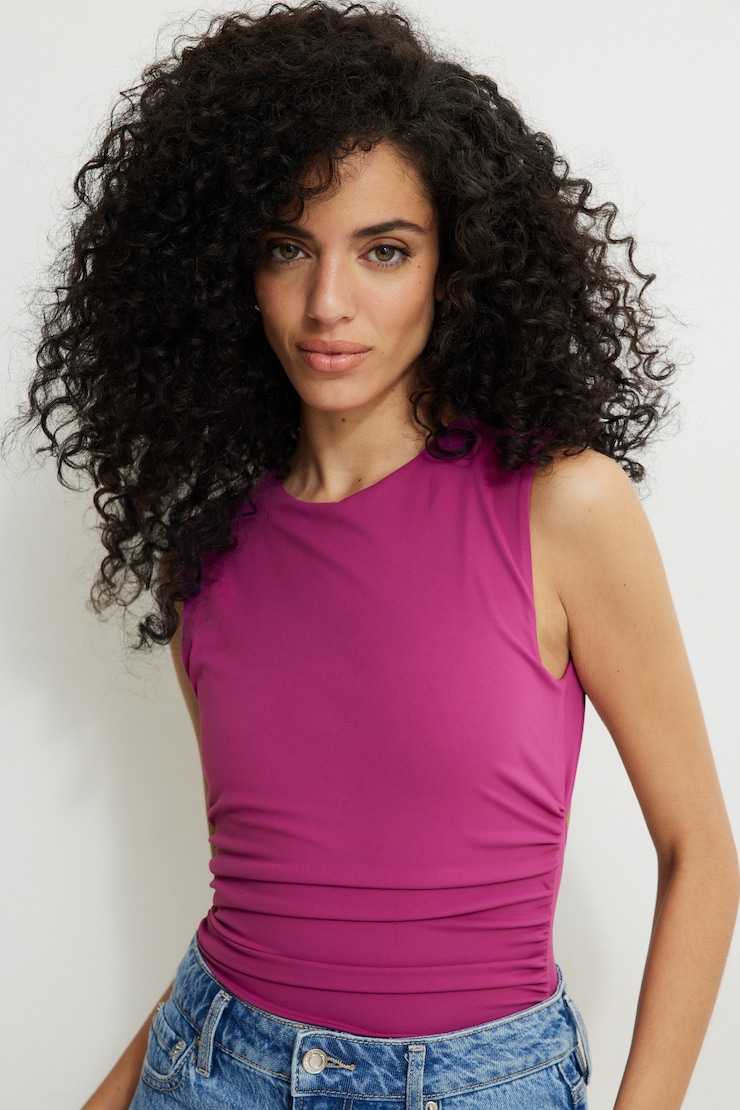 Dina Softform Open Back Bodysuit