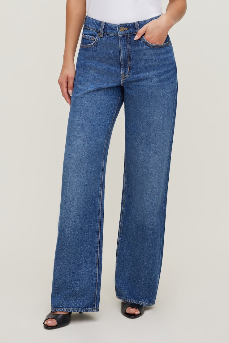 Heidi High Rise Wide Leg Jeans