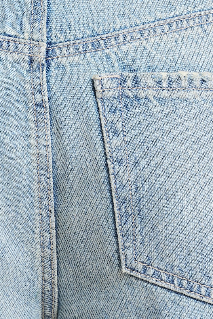 Mika Mid Rise Relaxed Straight Leg Jeans Light Indigo / Silverthorne Blue large
