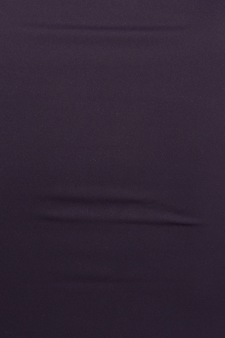 Sleek Crewneck Long Sleeve Top, Perky Plum Purple, large