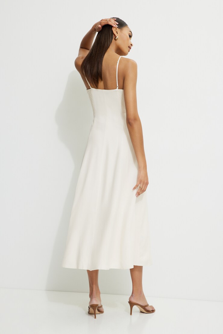 Belle Sweetheart Maxi Dress Sea Salt large