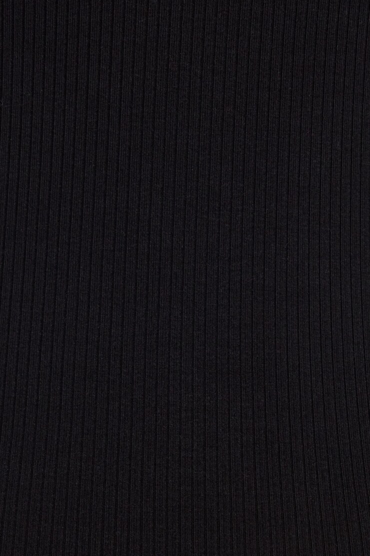 Kasey Open Neck Mini Dress, Jet Black, large