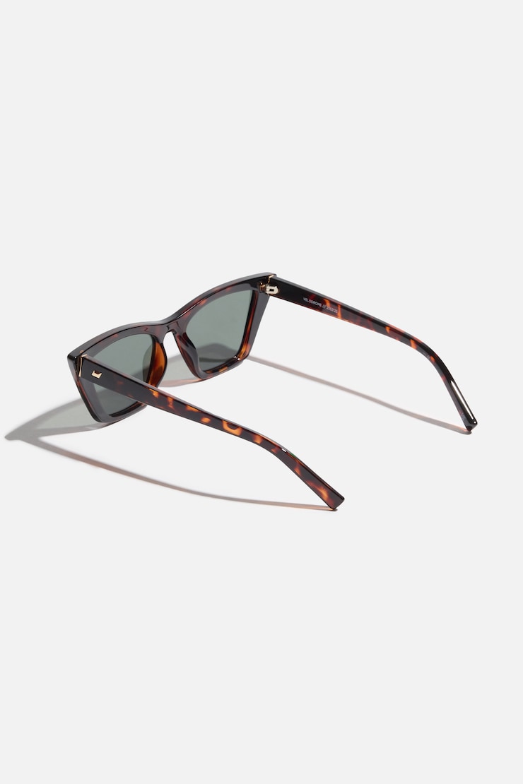 LE SPECS | Velodrome Cat Eye Sunglasses Dark Tortoise large