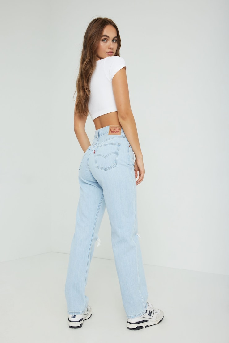 Jean déchiré profil bas de LEVI’S