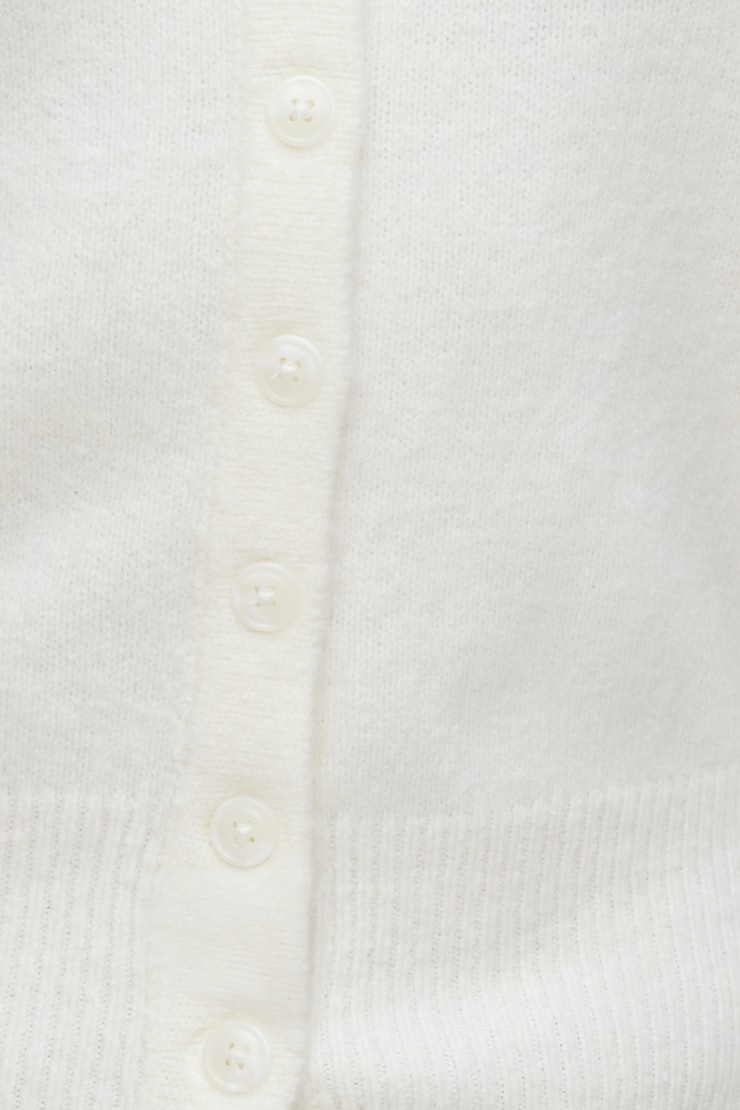 Rebecca Crewneck Cardigan Snow White large