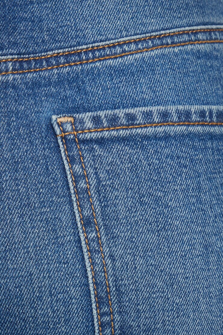 Justina Straight Leg Jeans Medium Dark Indigo/Interlude Blue large