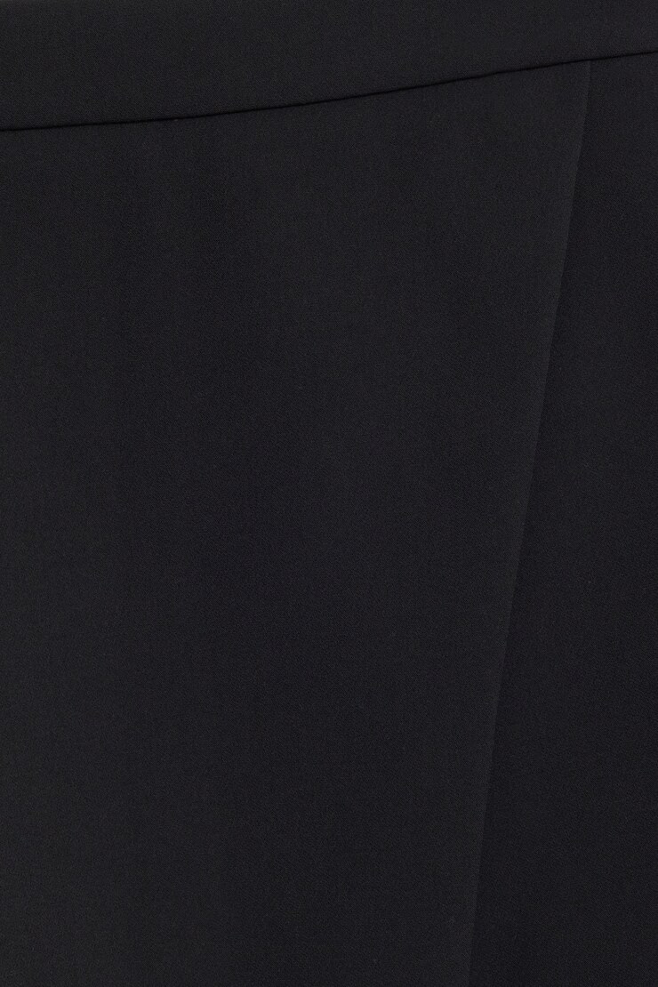 Peyton Asymmetric Skort  Jet Black  large