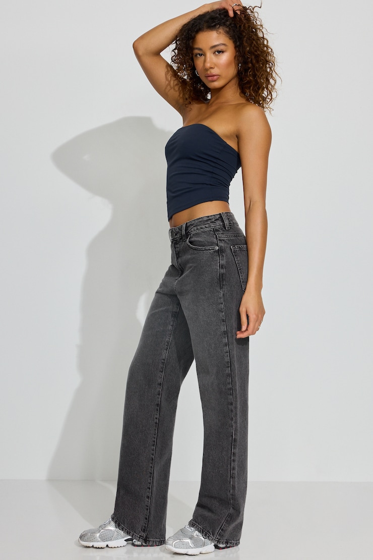 90s Straight Jeans, Dusk Grey, large
