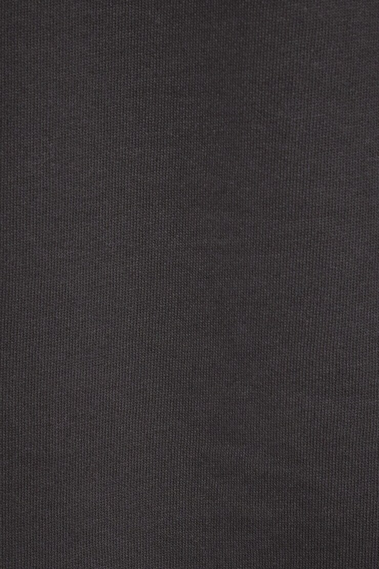 Classic Appliqué Crew Neck Sweatshirt Lead Gray & Stockholm Art large