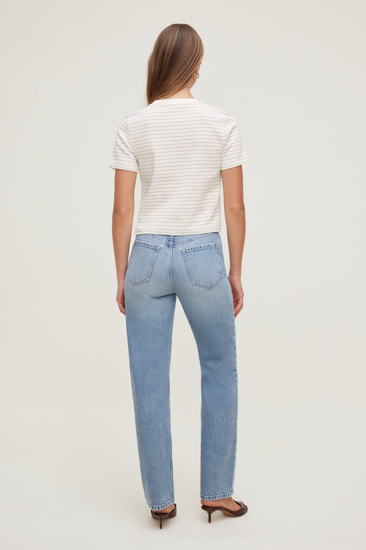 Everyday Striped Heavy Cotton T Shirt