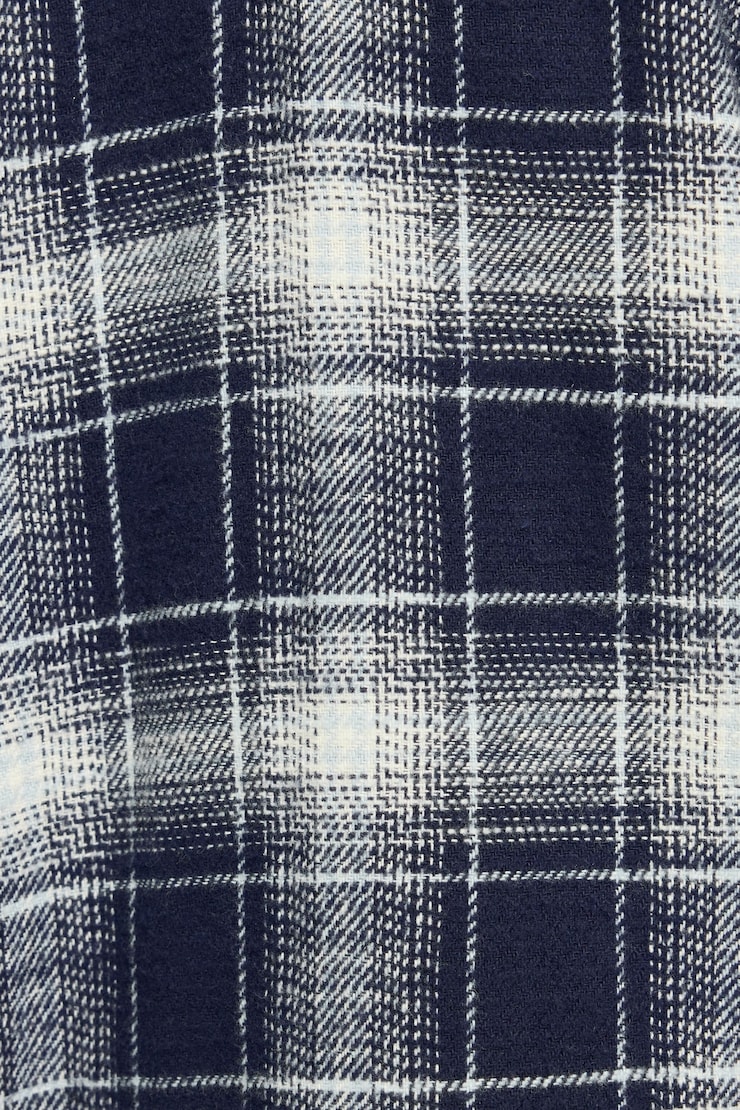 Noah Plaid Button-Up Shirt BLUE | Garage