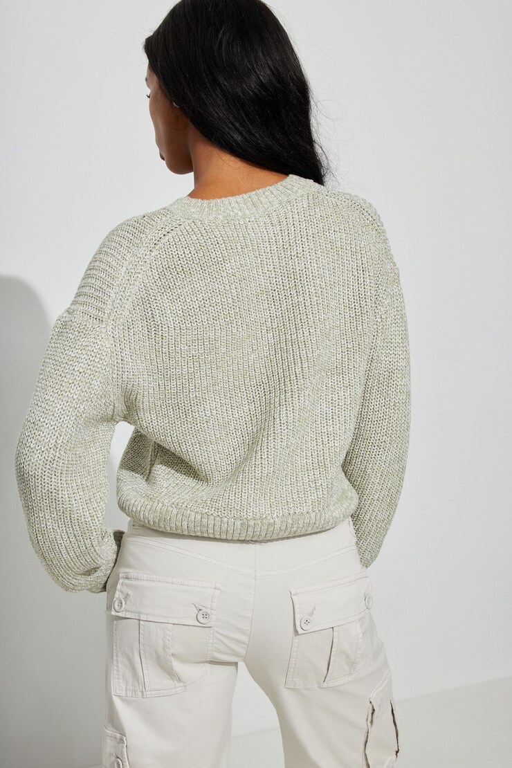 Charlotte Super Soft Sweater, Seagrass Green, large