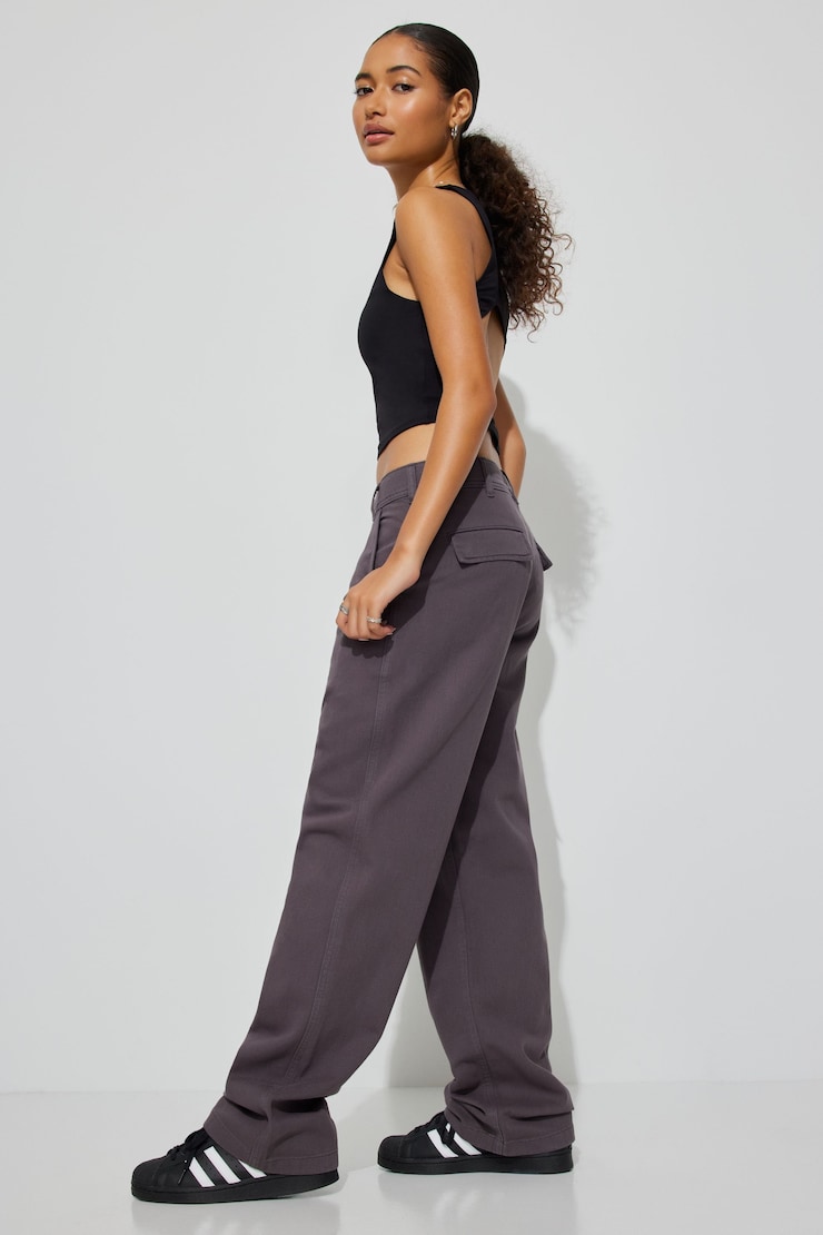 Ellis Slouchy Pant, Forged Iron Grey, large