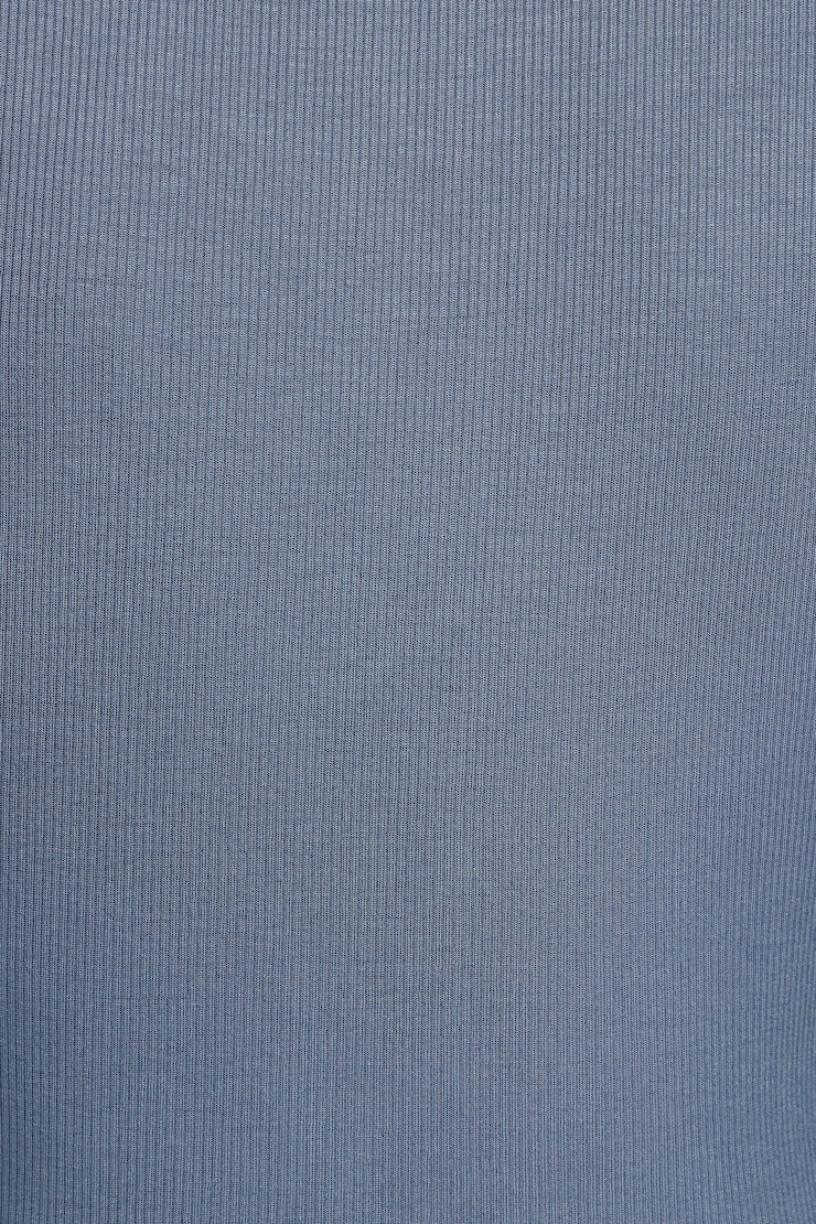 Tara V-Neck Long Sleeve Top, English Manor Blue, large