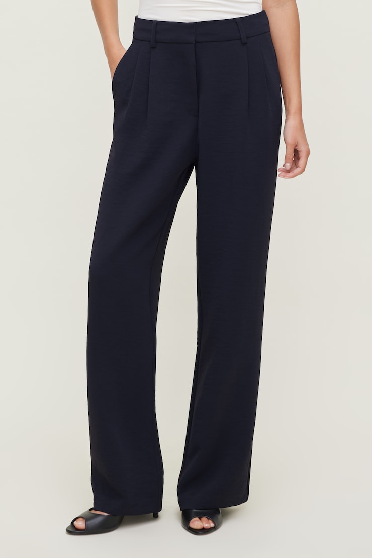 Alex Airflow Wide Leg Pants Deep Well Navy large