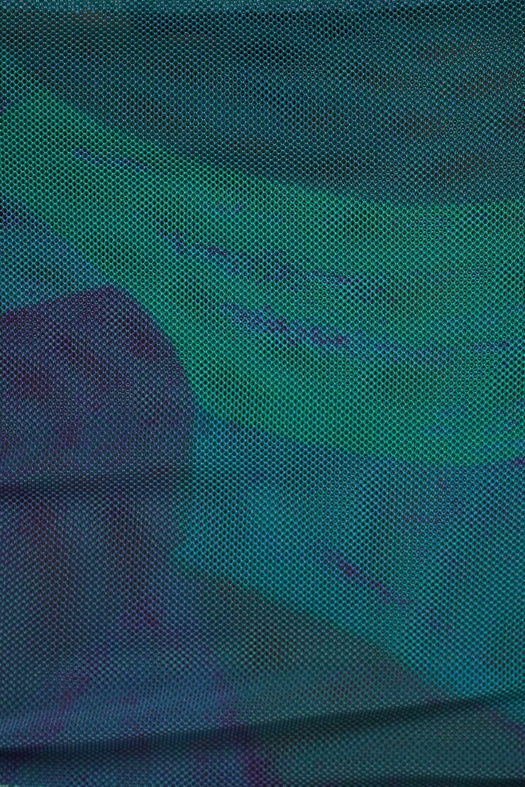 Lota Mesh Tank Top Aqua large