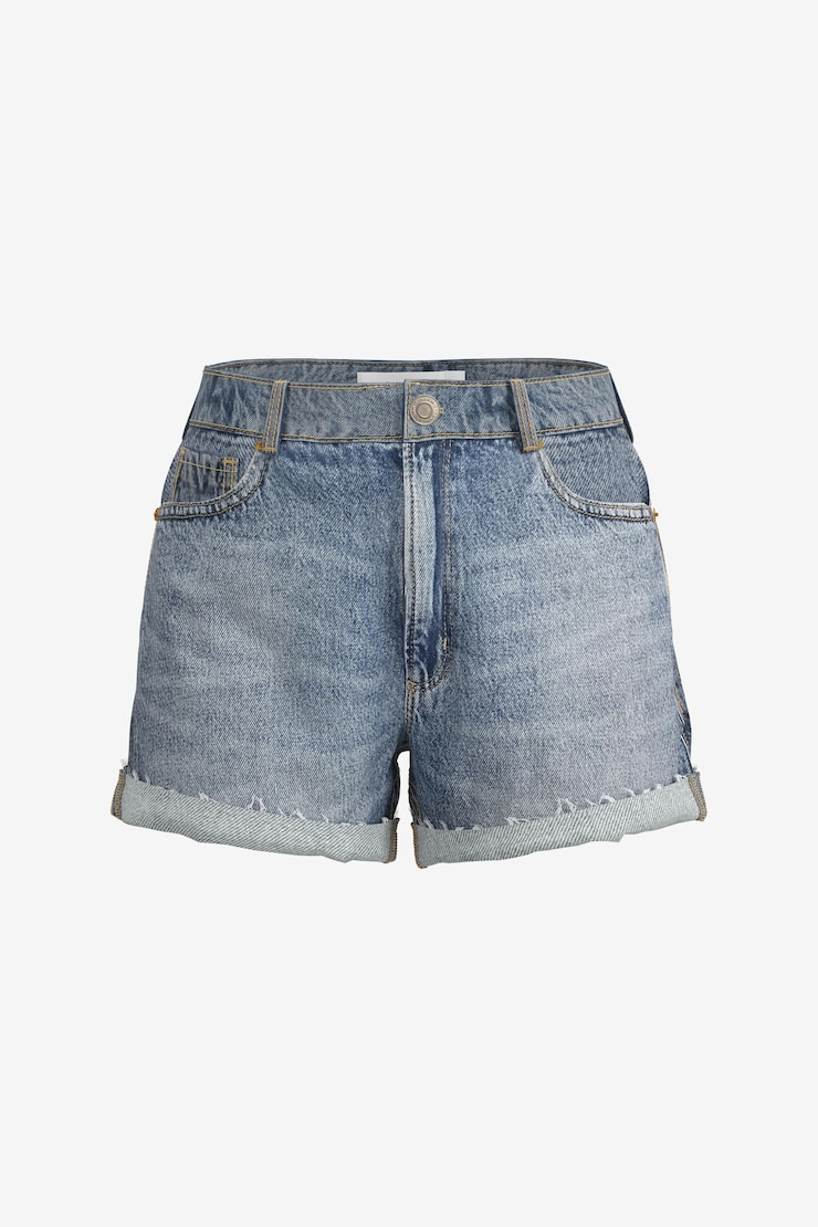 Claudia Jean Mom Shorts Indigo Medium  large