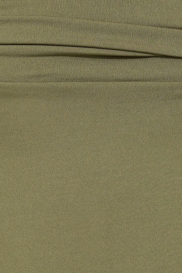 Plunge Halter Hankerchief Top, Kalamata Green, large