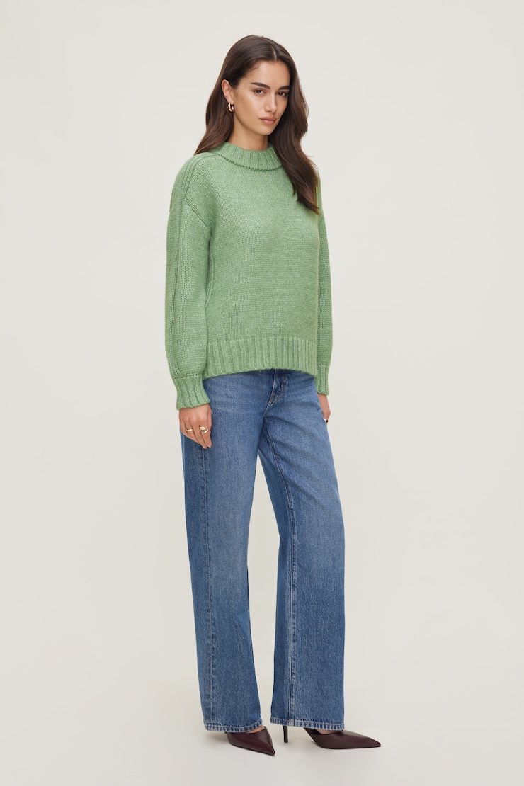 Mabel Chunky Crewneck Sweater