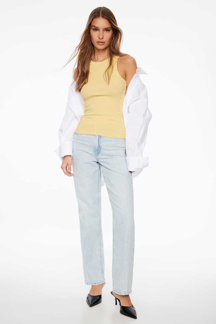 Tedi Tank Top  Lemon Sorbet Yellow large