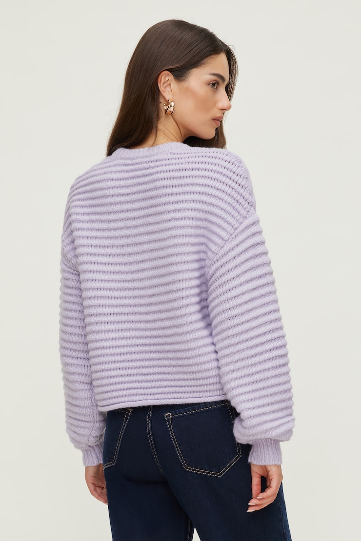 Lorelai Rib Knit Sweater