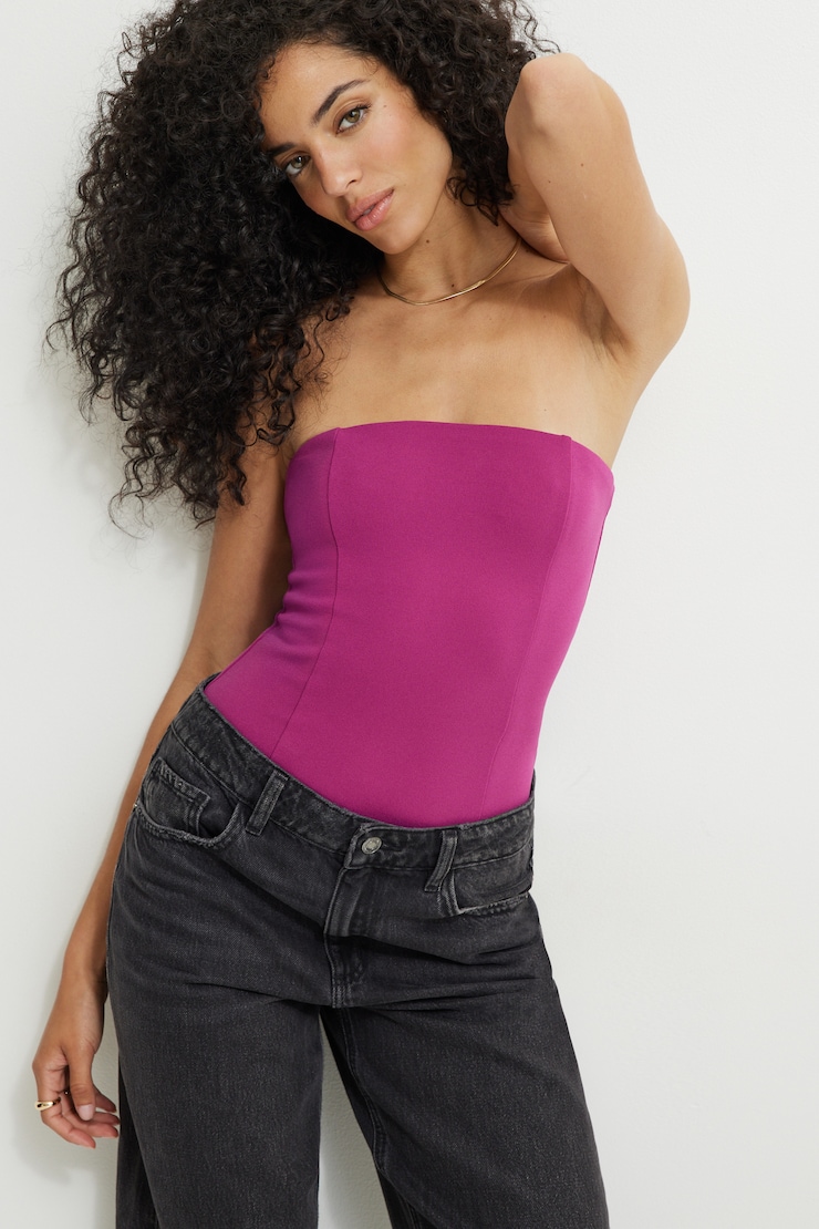 Crepe Tube Top