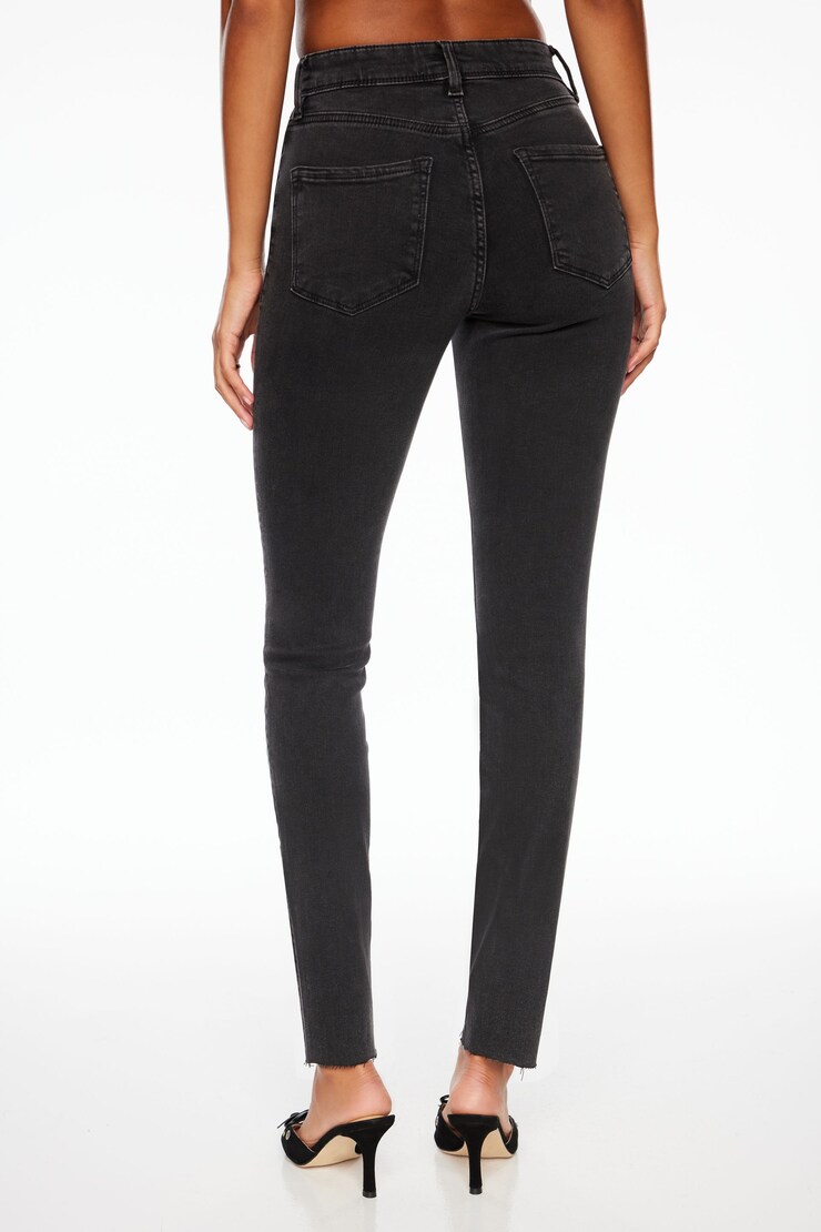 Kate Skinny Jeans Medium Dark Black large