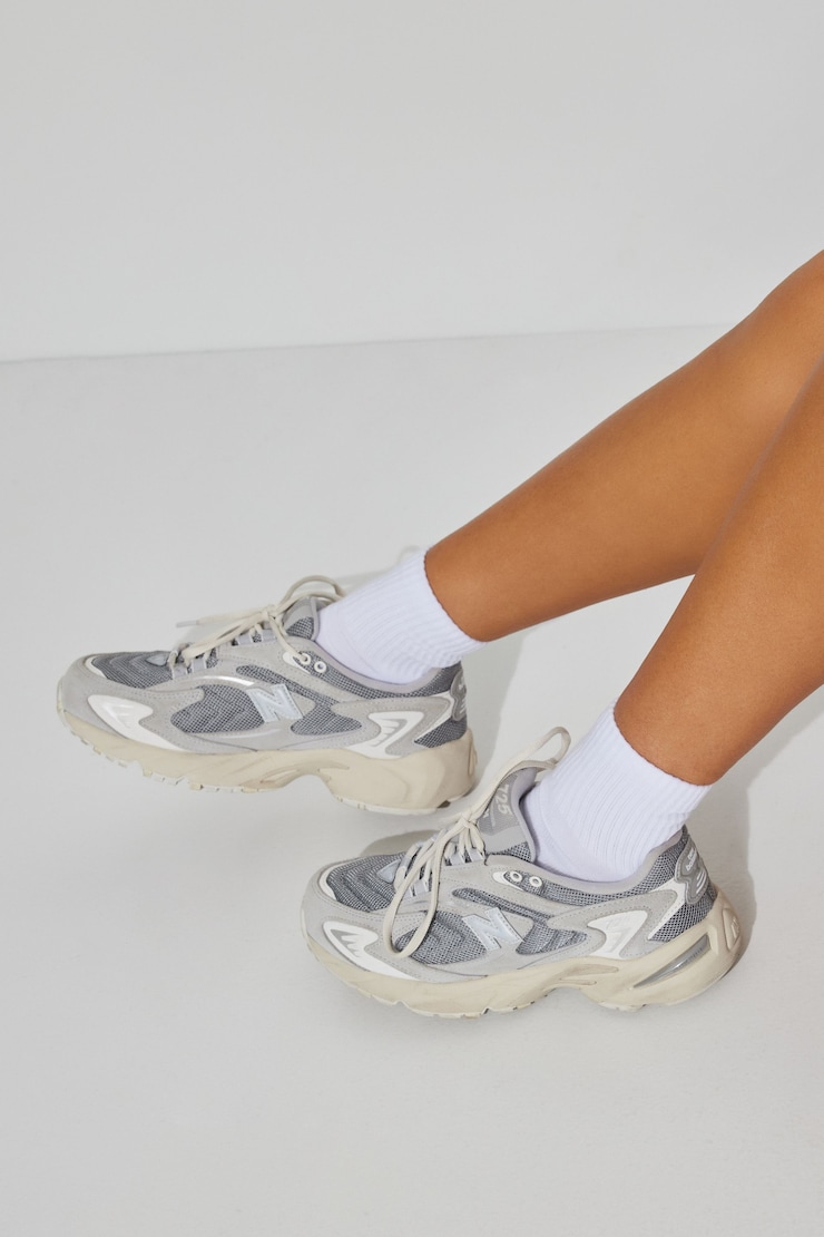 3 Pack Shorty Socks, Forged Iron Grey/White/Black, large