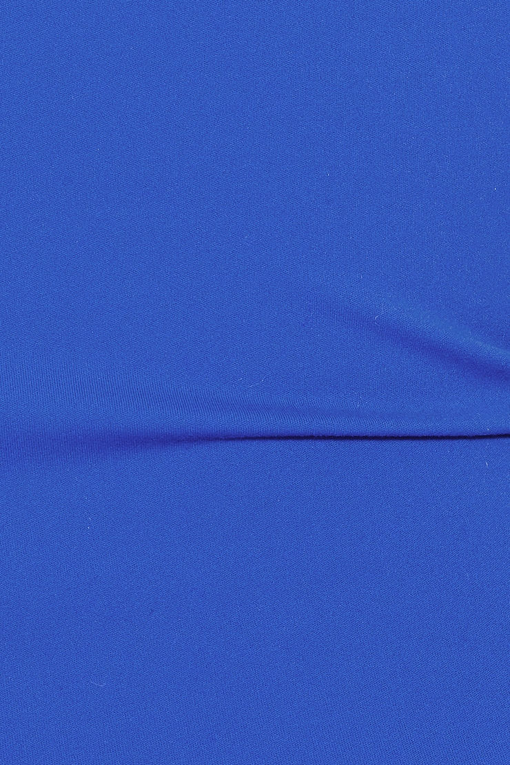 Sleek Deep V-Neck Cami Top, Electric Blue, large