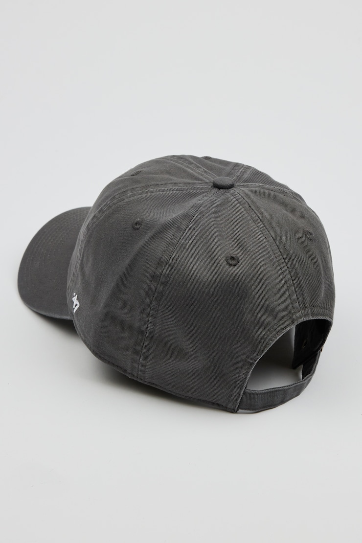 47 BRAND Clean Up Cap  - NY, Burnt Ash Grey/White, large