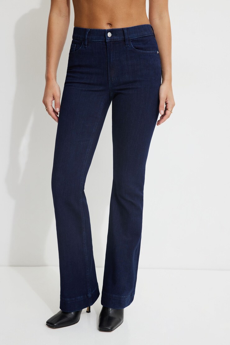 Ruby High Rise Bootcut Jeans Dark Indigo / Rinse large