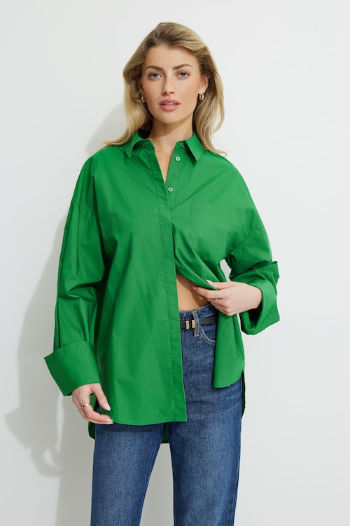 Monroe Oversized Poplin Shirt Monroe Oversized Poplin Shirt