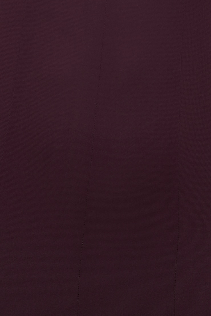 Robe maxi évasée à col plongeant Bourgogne dégustation de vins large