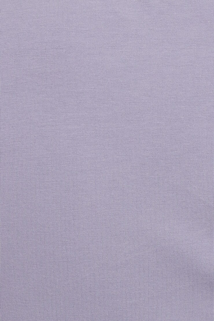 Portia Square Neckline T Shirt, Daybreak Purple, large