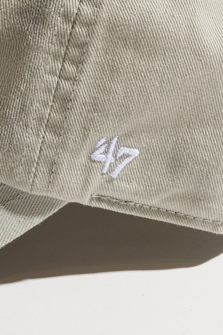 '47 BRAND | Los Angeles Clean Up Cap Light Grey/Royal Blue large