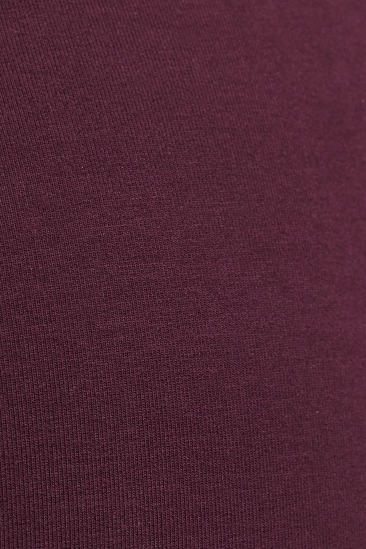 Snatch Booty Terry Pants, Fig Fantasy Maroon, large